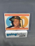 1960 Topps #554 WILLIE MCCOVEY Giants All-Star ROOKIE Vintage Baseball Card