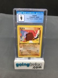 CGC Graded 2000 Pokemon Team Rocket 1st Edition #52 DIGLETT Trading Card - MINT 9