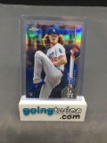 2020 Topps Chrome Refractor #176 DUSTIN MAY Dodgers ROOKIE Baseball Card