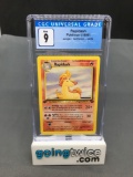 CGC Graded 1999 Pokemon Jungle 1st Edition #44 RAPIDASH Trading Card - MINT 9
