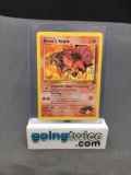 2000 Pokemon Gym Challenge #37 BROCK'S VULPIX - W Stamped - Vintage Trading Card
