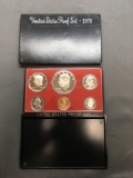 1976 United States Mint Uncirculated Proof Coin Set in Case
