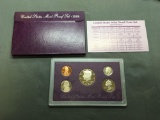 1988 United States Mint Uncirculated Proof Coin Set in Case