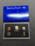 1983 United States Mint Uncirculated Proof Coin Set in Case
