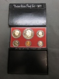 1977 United States Mint Uncirculated Proof Coin Set in Case