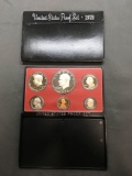 1978 United States Mint Uncirculated Proof Coin Set in Case