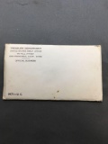1971 United States Mint Uncirculated Set of 11 P & D Coins in Original Envelope