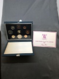 1984 United Kingdom Royal Mint Proof Coin Set in Case