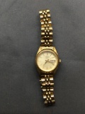 Gold Toned PULSAR Women's Watch