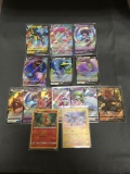 15 Card Lot of Ultra Rare Pokemon Trading Cards - Mostly Modern - V, GX, EX and More!