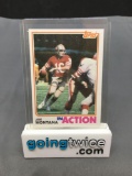 1982 Topps Football #489 JOE MONTANA San Francisco 49ers Vintage Trading Card