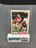 1982 Topps Football #489 JOE MONTANA San Francisco 49ers Vintage Trading Card