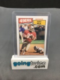 1987 Topps Football #115 JERRY RICE San Francisco 49ers 2nd Year Vintage Trading Card