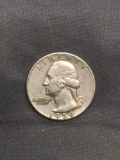 1959 United States Washington Silver Quarter - 90% Silver Coin from Estate