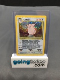 1999 Pokemon Jungle Unlimited #1 CLEFABLE Holofoil Rare Trading Card