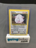 1999 Pokemon Base Set Unlimited #3 CHANSEY Holofoil Rare Trading Card