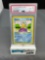 PSA Graded 1999 Pokemon Base Set 1st Edition Shadowless #63 SQUIRTLE Trading Card- NM-MT 8