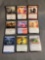 9 Card Lot of Magic the Gathering GOLD SYMBOL Rares and Foil Trading Cards from Binder Collection