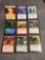 9 Card Lot of Magic the Gathering GOLD SYMBOL Rares and Foil Trading Cards from Binder Collection