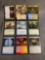 9 Card Lot of Magic the Gathering GOLD SYMBOL Rares and Foil Trading Cards from Binder Collection