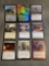 9 Card Lot of Magic the Gathering GOLD SYMBOL Rares and Foil Trading Cards from Binder Collection