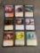 9 Card Lot of Magic the Gathering GOLD SYMBOL Rares and Foil Trading Cards from Binder Collection