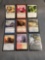 9 Card Lot of Magic the Gathering GOLD SYMBOL Rares and Foil Trading Cards from Binder Collection