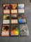 9 Card Lot of Magic the Gathering GOLD SYMBOL Rares and Foil Trading Cards from Binder Collection