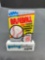 Factory Sealed 1989 FLEER BASEBALL Vintage 15 Card Trading Card Pack - Griffey RC? Ripken Error?