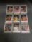 9 Card Lot of 1987-88 Fleer Basketball Cards Vintage from Huge Collection