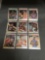 9 Card Lot of 1987-88 Fleer Basketball Cards Vintage from Huge Collection