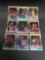 9 Card Lot of 1988-89 Fleer Basketball Cards Vintage from Huge Collection