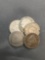 5 Count Lot of United States Liberty V Nickels - Coins from Estate