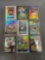 9 Card Lot of REFRACTORS and PRIZMS from Huge Collection - STARS, ROOKIES & MORE!