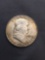 1950-D United States Franklin Silver Half Dollar - 90% Silver Coin from Estate