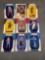 9 Card Lot of BASKETBALL ROOKIE CARDS - Mostly Newer Sets - STARS & FUTURE STARS!!