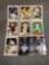 9 Card Lot of BASEBALL ROOKIE CARDS - Mostly Newer Sets - STARS & FUTURE STARS!!