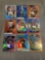 9 Card Lot of REFRACTORS and PRIZMS from Huge Collection - STARS, ROOKIES & MORE!