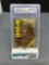 WCG Graded 1997-98 Skybox Z-Force Lakers Yellow Edition KOBE BRYANT Basketball Card - GEM MINT 10