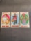 3 Card Lot of 1969-70 Topps Vintage Basketball Cards from Huge Estate Collection