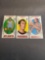 3 Card Lot of 1969-70 Topps Vintage Basketball Cards from Huge Estate Collection