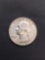 1964-D United States Washington Silver Quarter -90% Silver Coin from Estate