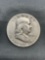 1951 United States Franklin Silver Half Dollar - 90% Silver Coin from Estate