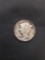 1919 United States Mercury Silver Dime - 90% Silver Coin from Estate