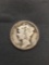 1920-S United States Mercury Silver Dime - 90% Silver Coin from Estate