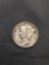 1926-D United States Mercury Silver Dime - 90% Silver Coin from Estate