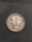 1927-D United States Mercury Silver Dime - 90% Silver Coin from Estate