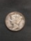 1936-D United States Mercury Silver Dime - 90% Silver Coin from Estate