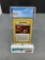 CGC Graded 1999 Pokemon Jungle 1st Edition #62 MYSTERIOUS FOSSIL Trading Card - NM-MT+ 8.5