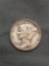 1937-S United States Mercury Silver Dime - 90% Silver Coin from Estate
